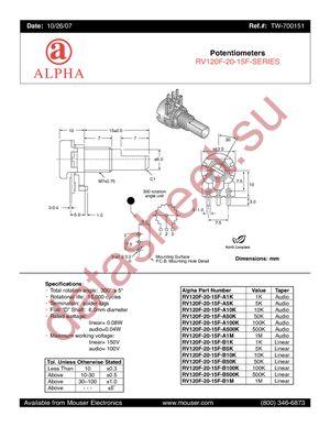 RV120F-20-15F-B500K datasheet  